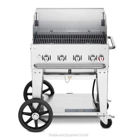 Crown Verity CV-MCB-30WGP-NG Charbroiler, Gas, Outdoor Grill