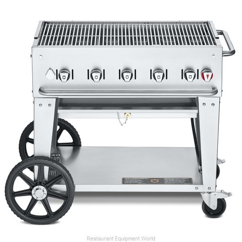 Crown Verity CV-MCB-36NG Charbroiler, Gas, Outdoor Grill