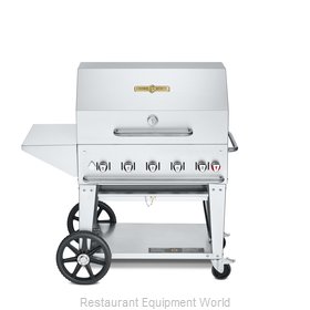 Crown Verity CV-MCB-36PKG-NG Charbroiler, Gas, Outdoor Grill