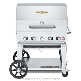 Crown Verity CV-MCB-36RDP-LP Charbroiler, Gas, Outdoor Grill