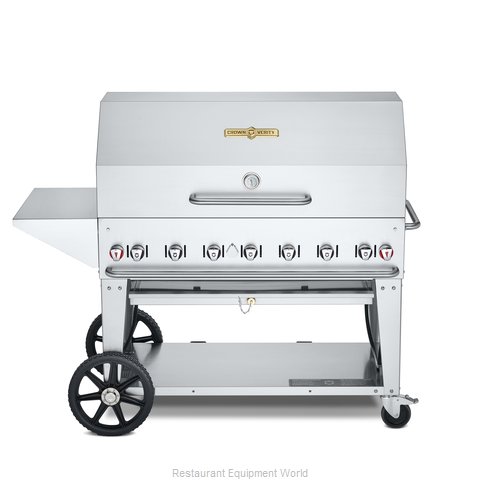 Crown Verity CV-MCB-48PKG-NG Charbroiler, Gas, Outdoor Grill