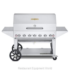 Crown Verity CV-MCB-48PRO-NG Charbroiler, Gas, Outdoor Grill
