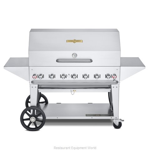 Crown Verity CV-MCB-48PRO Charbroiler, Gas, Outdoor Grill