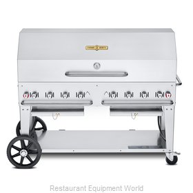 Crown Verity CV-MCB-60-1RDP-LP Charbroiler, Gas, Outdoor Grill