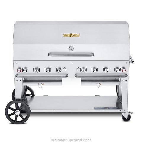 Crown Verity CV-MCB-60-SI-BULK-1RDP Charbroiler, Gas, Outdoor Grill