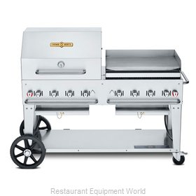 Crown Verity CV-MCB-60-SI-BULK-RGP Charbroiler, Gas, Outdoor Grill