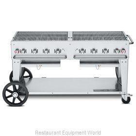 Crown Verity CV-MCB-60-SI-BULK Charbroiler, Gas, Outdoor Grill