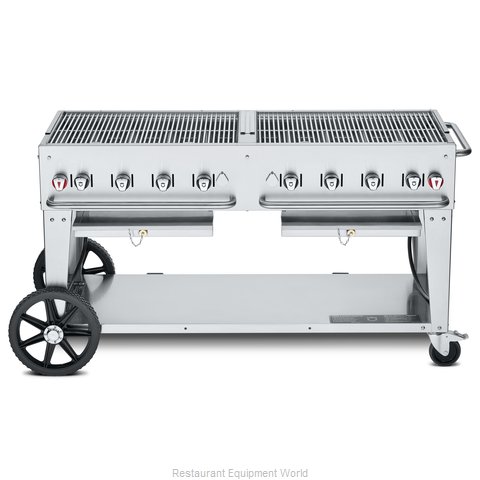 Crown Verity CV-MCB-60NG Charbroiler, Gas, Outdoor Grill