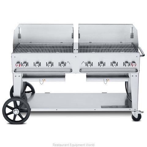 Crown Verity CV-MCB-60WGP-LP Charbroiler, Gas, Outdoor Grill