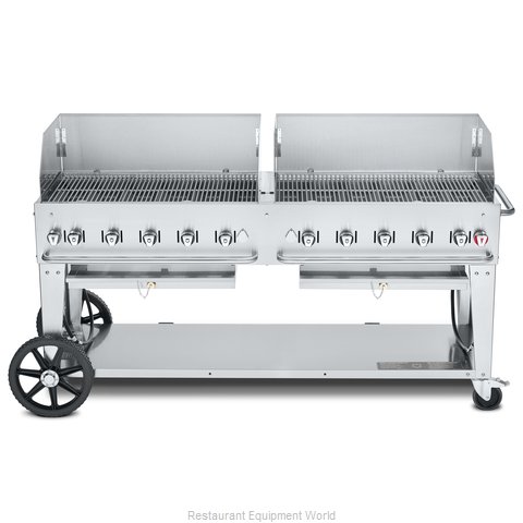 Crown Verity CV-MCB-72WGP-LP Charbroiler, Gas, Outdoor Grill (Magnified)