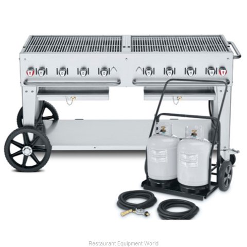 Crown Verity CV-MCC-60 Charbroiler, Gas, Outdoor Grill