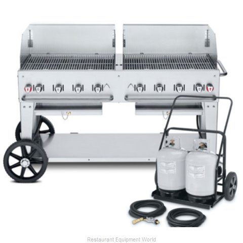 Crown Verity CV-MCC-60WGP Charbroiler, Gas, Outdoor Grill