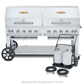 Crown Verity CV-MCC-72RDP Charbroiler, Gas, Outdoor Grill