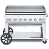 Plancha, para Exteriores, Portátil
 <br><span class=fgrey12>(Crown Verity CV-MG-48NG Griddle, Outdoor Portable)</span>