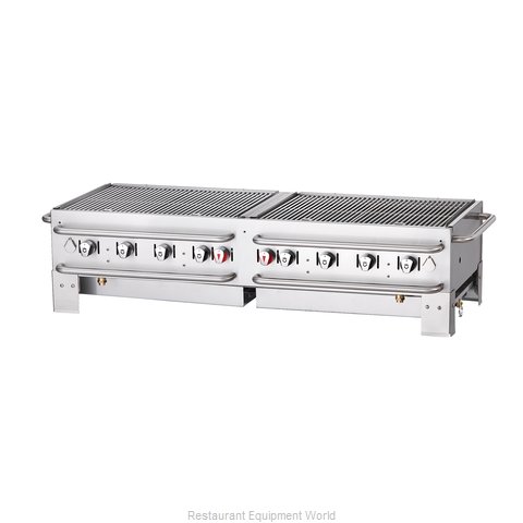 Crown Verity CV-PCB-60 Charbroiler, Gas, Outdoor Grill