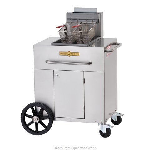 Crown Verity CV-PF-1LP Fryer, Gas, Outdoor Portable