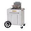 Freidora, a Gas, para Exteriores, Portátil
 <br><span class=fgrey12>(Crown Verity CV-PF-1LP Fryer, Gas, Outdoor Portable)</span>