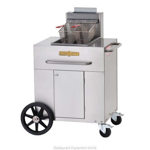 Crown Verity CV-PF-1NG Fryer, Gas, Outdoor Portable (Magnified)