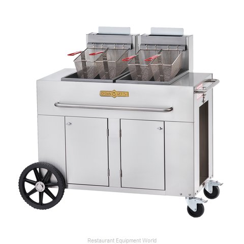 Crown Verity CV-PF-2NG Fryer, Gas, Outdoor Portable (Magnified)