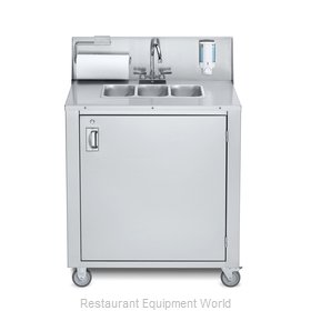 Crown Verity CV-PHS-3 Hand Sink, Mobile