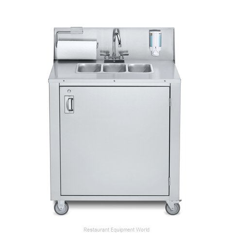 Crown Verity CV-PHS-3C Hand Sink, Mobile