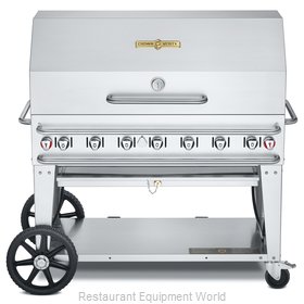 Crown Verity CV-RCB-48RDP-LP Charbroiler, Gas, Outdoor Grill