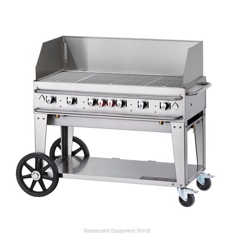 Crown Verity CV-RCB-48WGP-SI-LP Charbroiler, Gas, Outdoor Grill