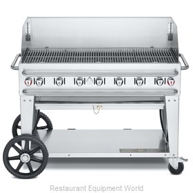 Crown Verity CV-RCB-48WGP-SI50/100 Charbroiler, Gas, Outdoor Grill