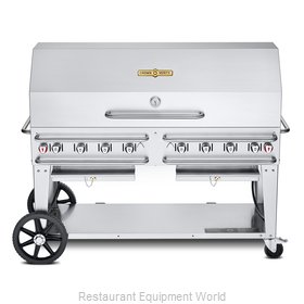 Crown Verity CV-RCB-60-1RDP Charbroiler, Gas, Outdoor Grill