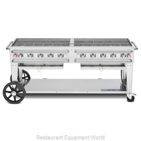 Crown Verity CV-RCB-72-LP Charbroiler, Gas, Outdoor Grill