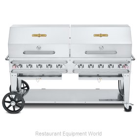 Crown Verity CV-RCB-72RDP-LP Charbroiler, Gas, Outdoor Grill