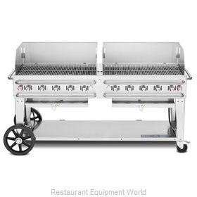 Crown Verity CV-RCB-72WGP-LP Charbroiler, Gas, Outdoor Grill