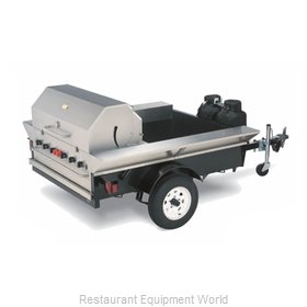 Crown Verity CV-TG-2 Charbroiler, Outdoor, Trailer