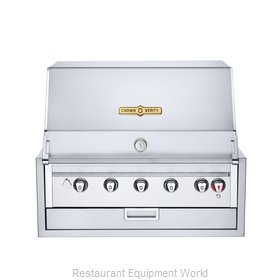 Crown Verity IBI36 Charbroiler, Gas, Outdoor Grill