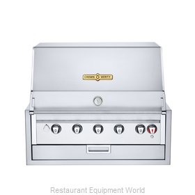 Crown Verity IBI36 Charbroiler, Gas, Outdoor Grill