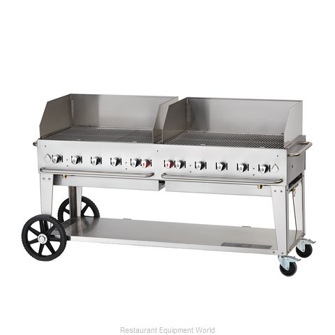 Crown Verity MCB-72WGP-LP Charbroiler, Gas, Outdoor Grill