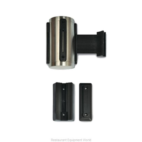 CSL Foodservice and Hospitality 5515SS-BLK Crowd Control Stanchion Accessories