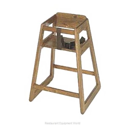 CSL Foodservice and Hospitality 801DK-2 High Chair Wood