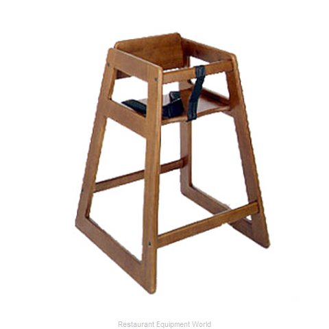 CSL Foodservice and Hospitality 824DK-2 High Chair Wood