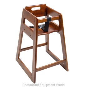 CSL Foodservice and Hospitality 900DK High Chair, Wood