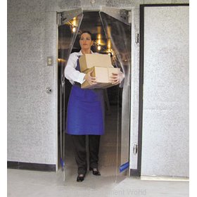Curtron PP-C-080-3484-RP Cooler Freezer Door, Flexible