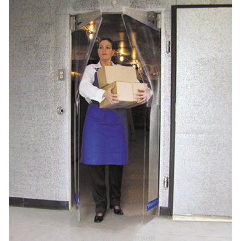 Curtron PP-C-120-3484-RP Cooler Freezer Door, Flexible
