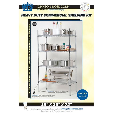 Crown Brands 11402 Shelving Unit, Wire