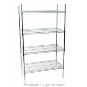 Crown Brands 118368 Shelving Unit, Wire