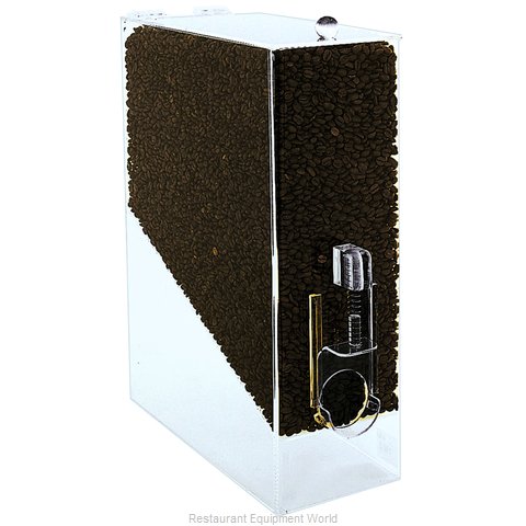 Crown Brands CBD-AC Dispenser, for Coffee Beans /  Grounds (Magnified)