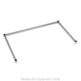 Crown Brands FFSF2460CH Shelving, 3-Sided Frame