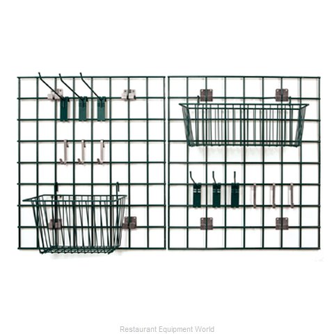 Crown Brands FWMKIT1 Shelving, Wall Grid Panel