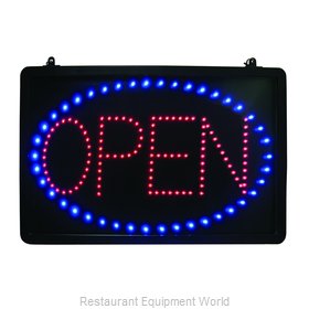 Crown Brands LED-OPEN Sign, Lighted