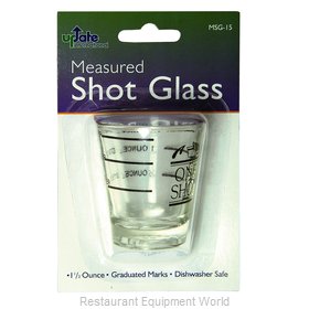 Crown Brands MSG-15 Glass, Shot / Whiskey
