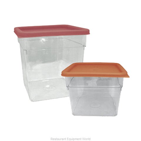 Crown Brands SCQ-2PC Food Storage Container, Square